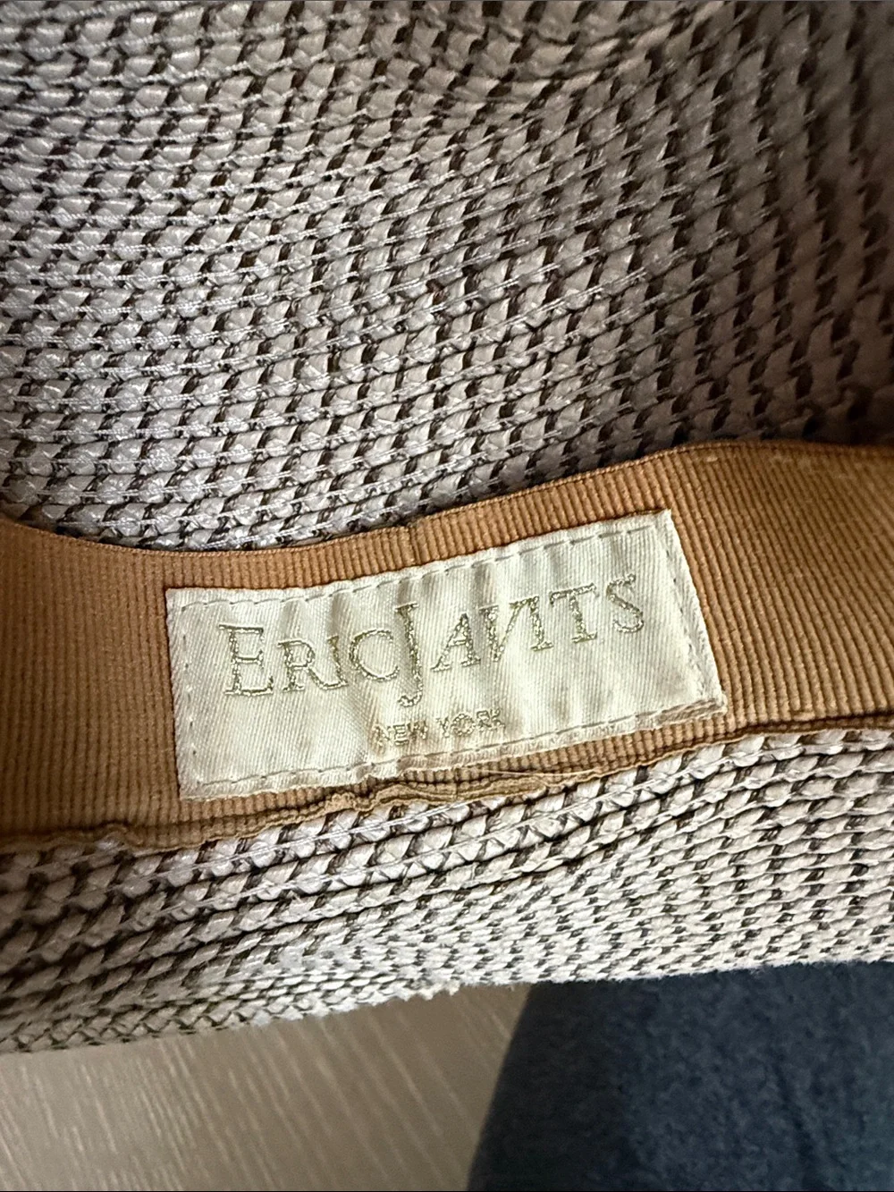 Eric Javits Woven Sun Hat one size - Picture 3 of 5